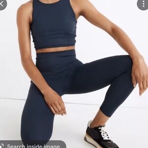 MWL navy Workout tank top